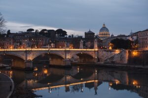 rome at night