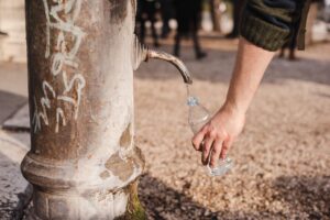 italian water fountain