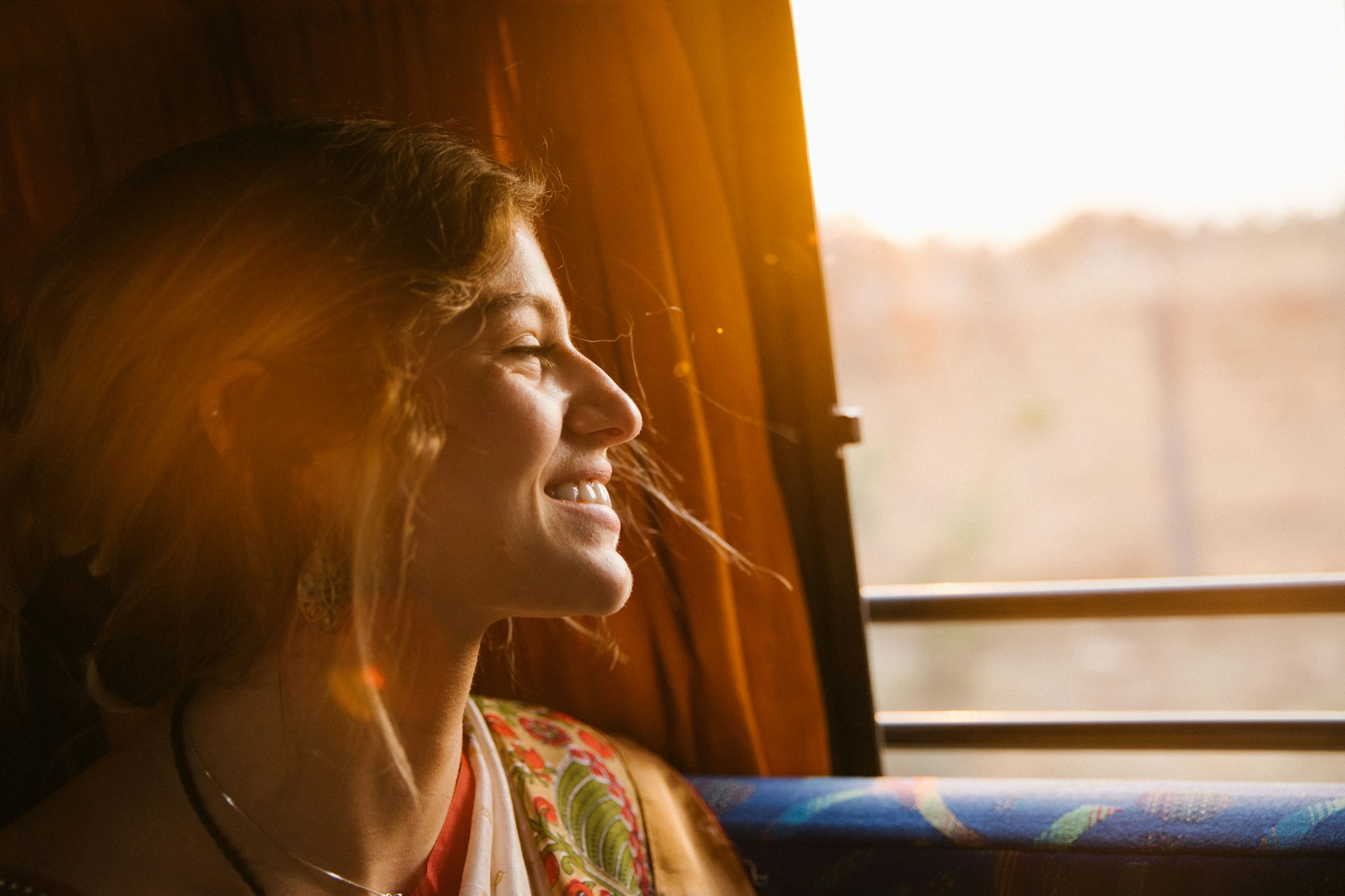 women on bus